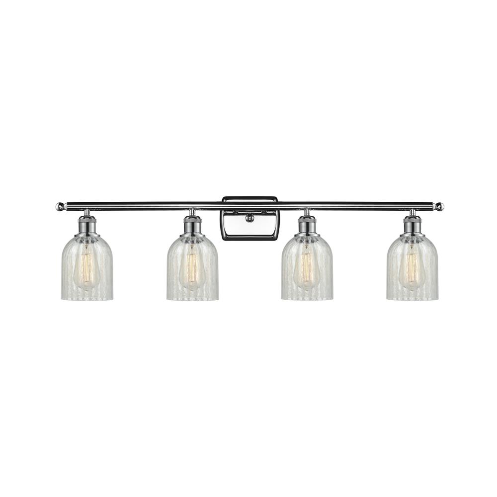 Innovations 516-4W-PC-G2511 4 Light Caledonia 36 inch Bathroom Fixture in Polished Chrome