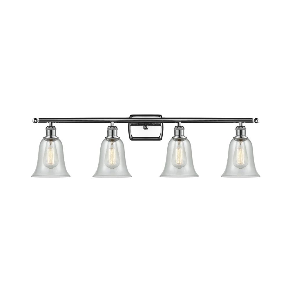 Innovations 516-4W-PC-G2812 4 Light Hanover 36 inch Bathroom Fixture in Polished Chrome