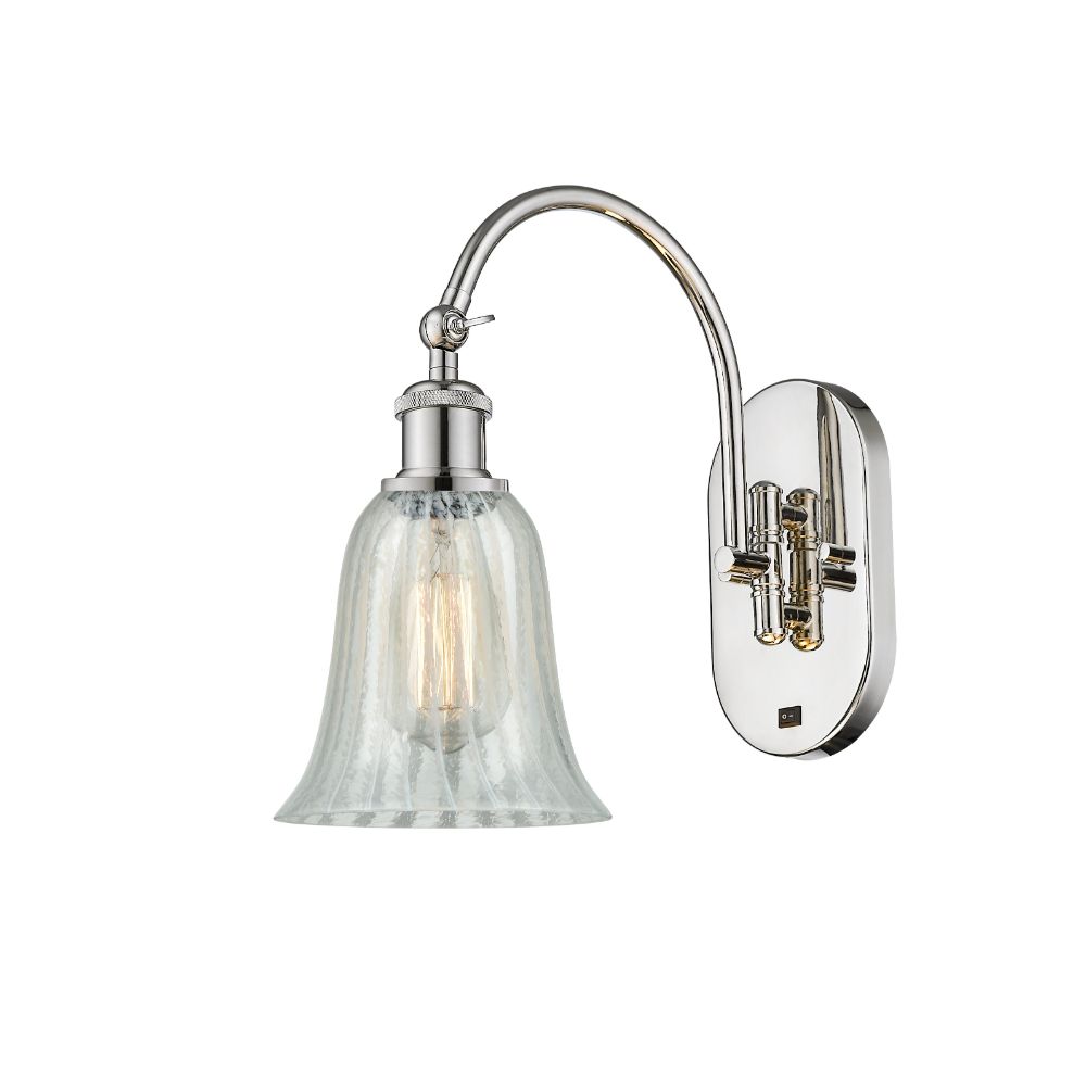 Innovations 518-1W-PN-G2811 Hanover Sconce in Polished Nickel