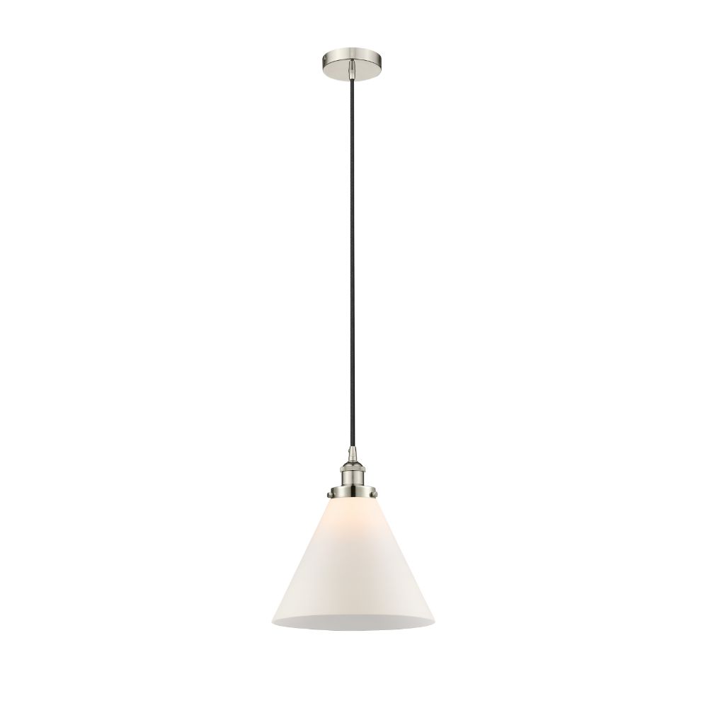 Innovations 616-1PH-PN-G41-L Cone Mini Pendant in Polished Nickel