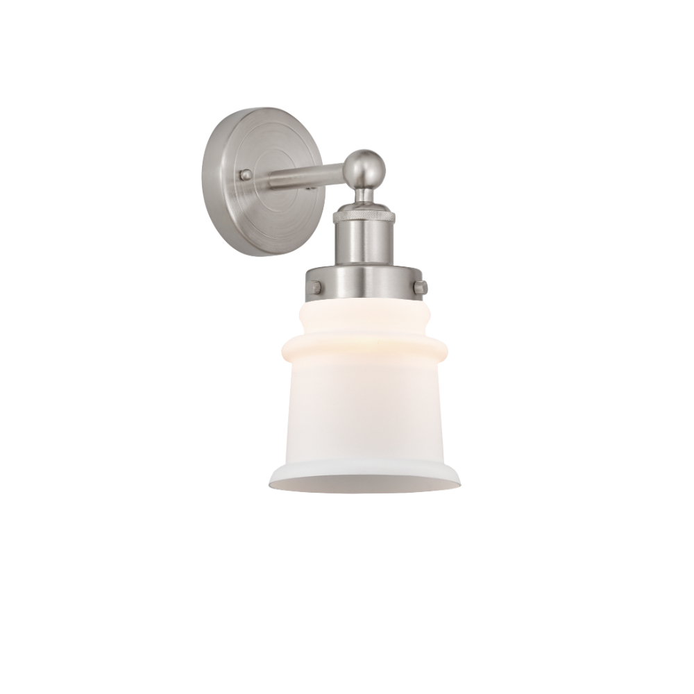 Innovations 616-1W-SN-G181S Small Canton 1 Light Sconce part of the Edison Collection