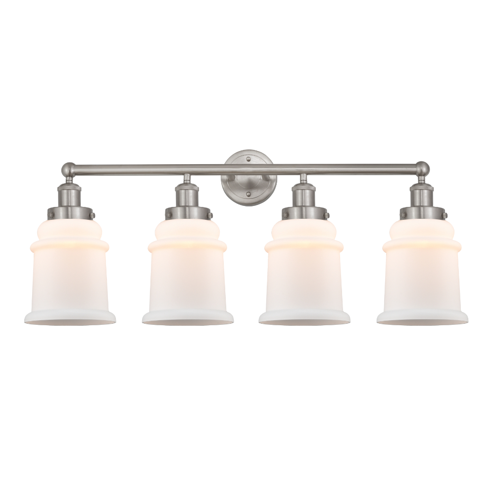 Innovations 616-4W-SN-G181 Canton 4 Light Bath Vanity Light part of the Edison Collection