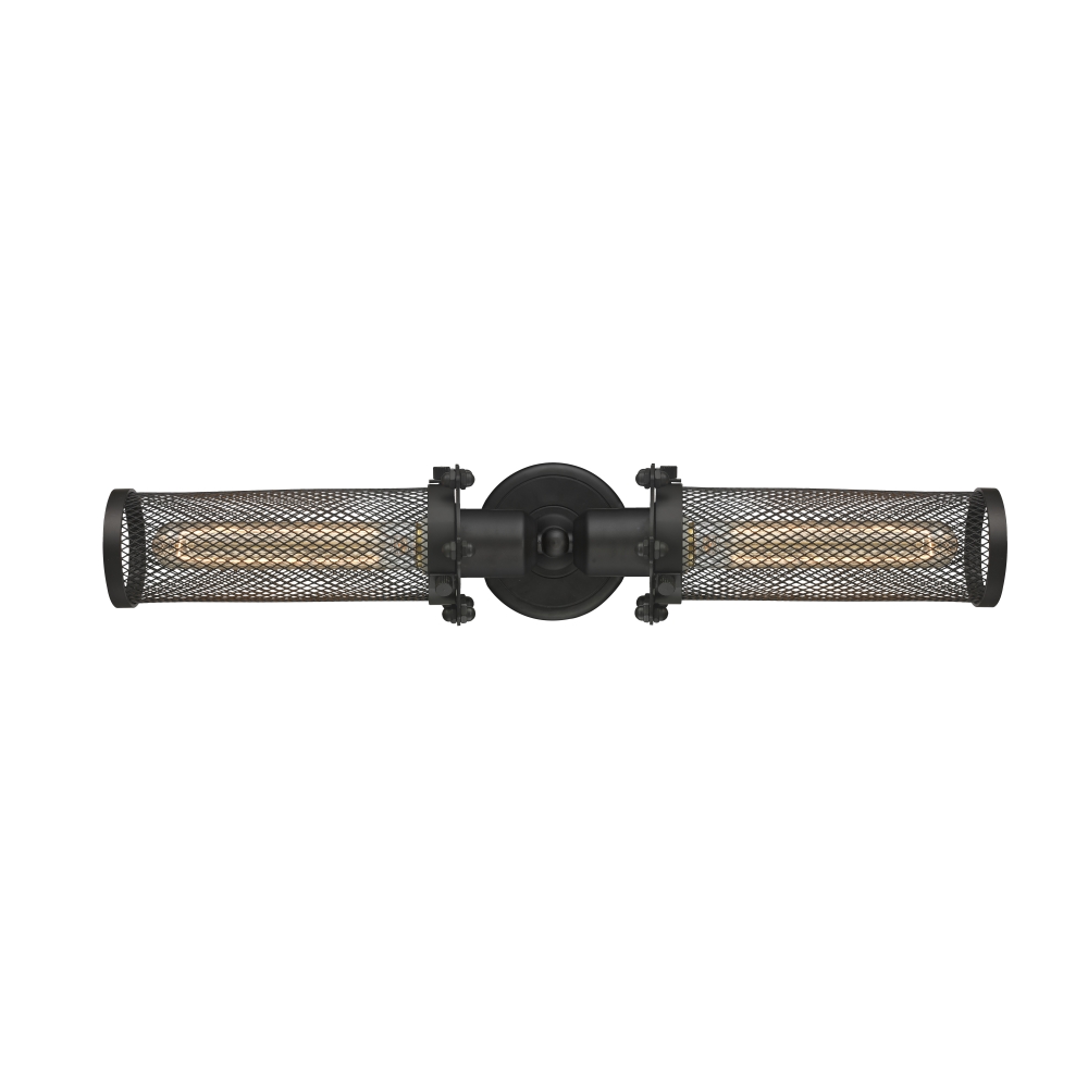 Innovations 900-2W-OB-CE216-OB-LED Quincy Hall 2 Light Bath Vanity Light part of the Austere Collection in Oil Rubbed Bronze