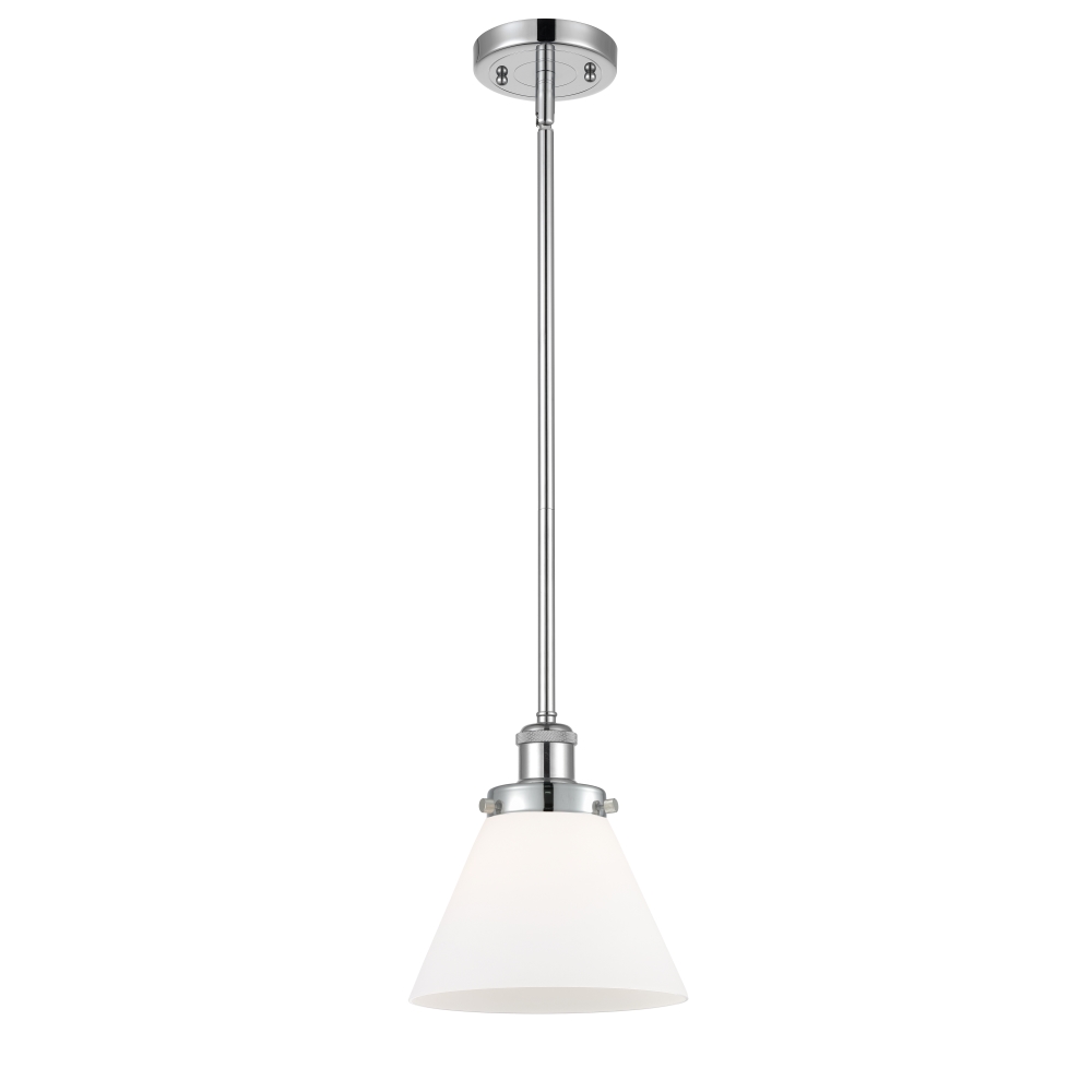 Innovations 916-1S-PC-G41 Cone 1 Light 8 inch Mini Pendant in Polished Chrome