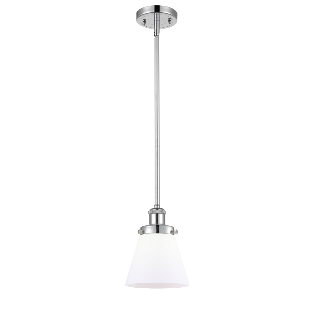 Innovations 916-1S-PC-G61 Cone 1 Light 6 inch Mini Pendant in Polished Chrome
