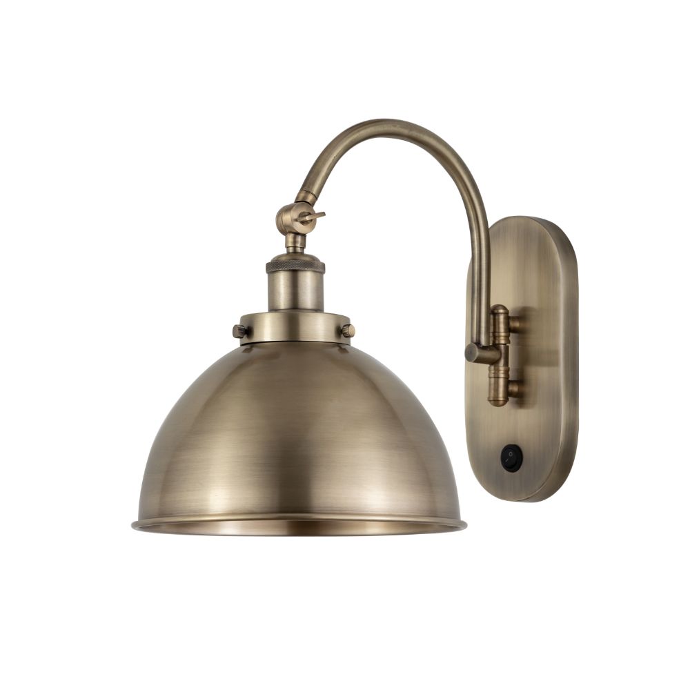 Innovations 918-1W-AB-MFD-10-AB-LED Ballston Urban Sconce in Antique Brass