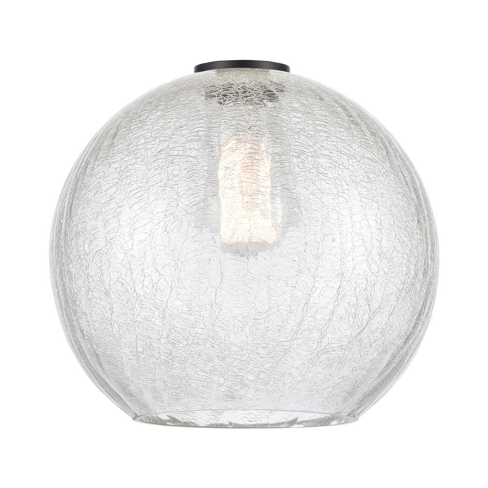 Innovations G125-10 Ballston Clear Crackle Large Athens Glass