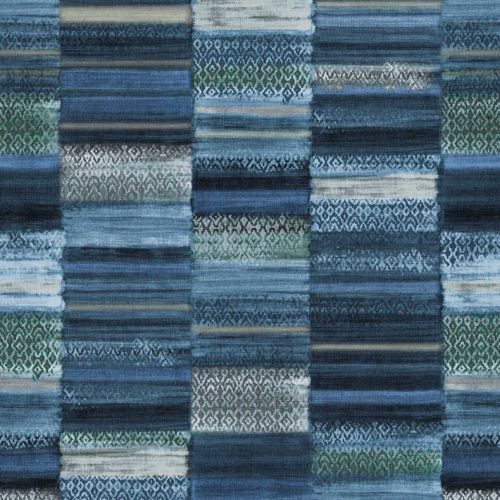 JF Fabrics 10009 66W8771 KONA Blue Wallpaper