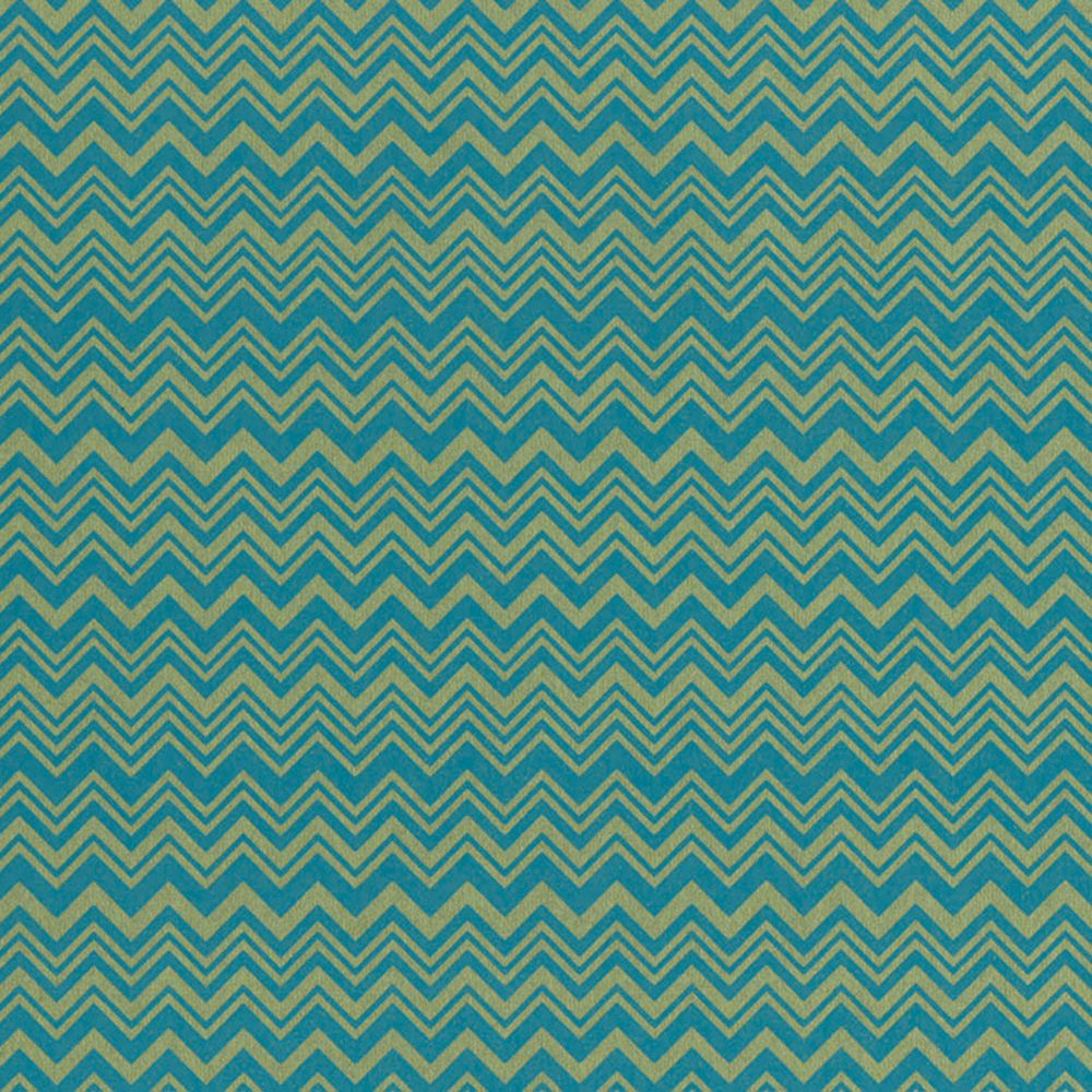 JF Fabrics 10137 1W8731 Wallcovering in Green,Blue,Teal