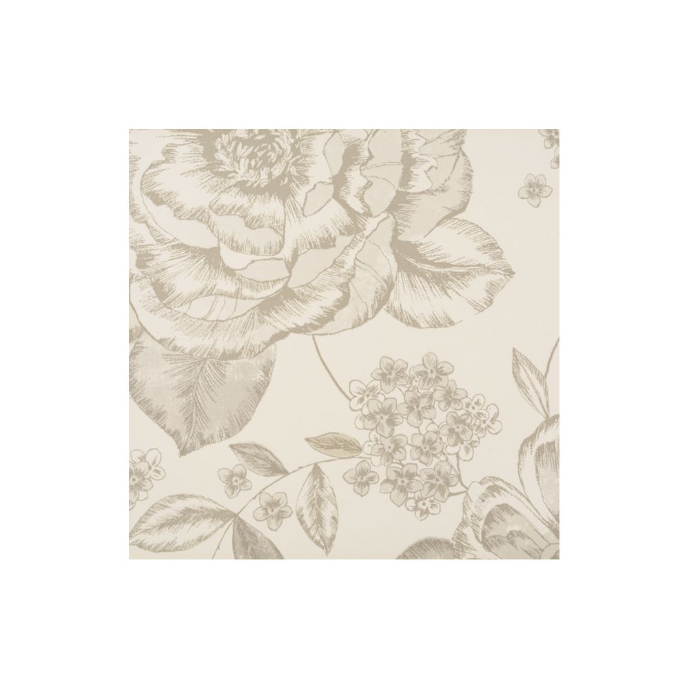 JF Fabrics 1546-91 Wallcovering Floral Wallpaper