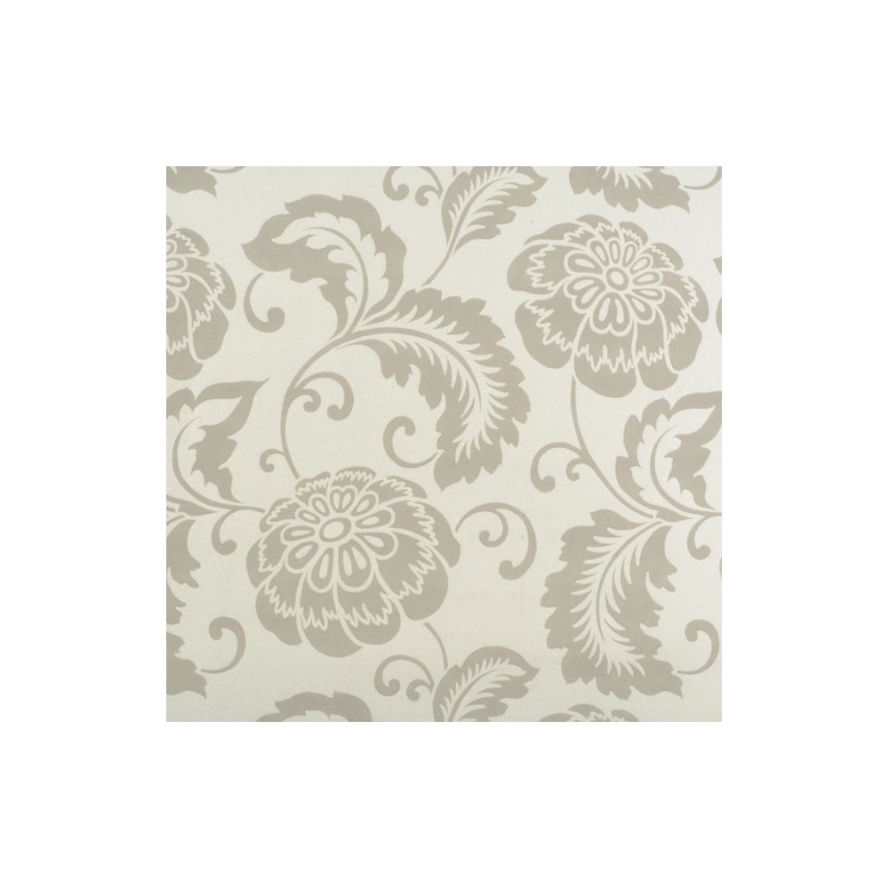 JF Fabric 1552 93W6681 Wallcovering in Creme,Beige