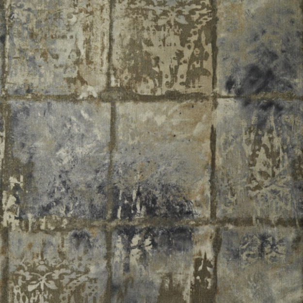 JF Fabrics 1578-77 Faux Tile Metropolitan Straight Match Wallpaper