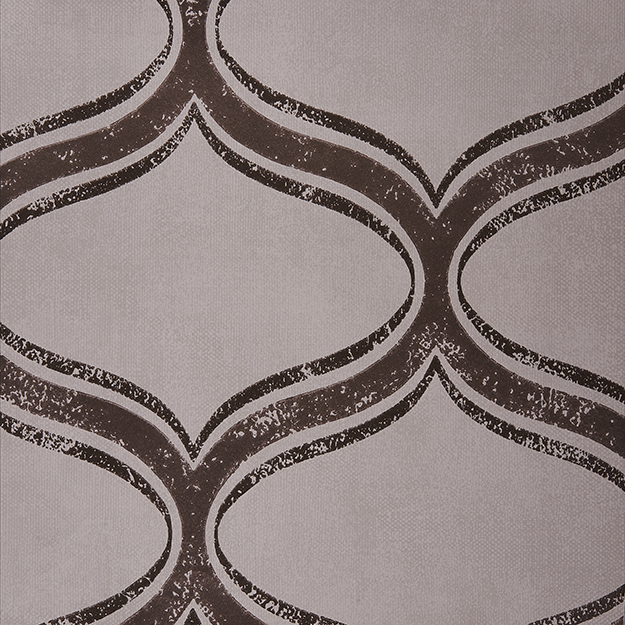 JF Fabrics 1589-54 W7961 Mikado Wallcoverings Non Woven Metallic Ogee Straight Match Wallpaper