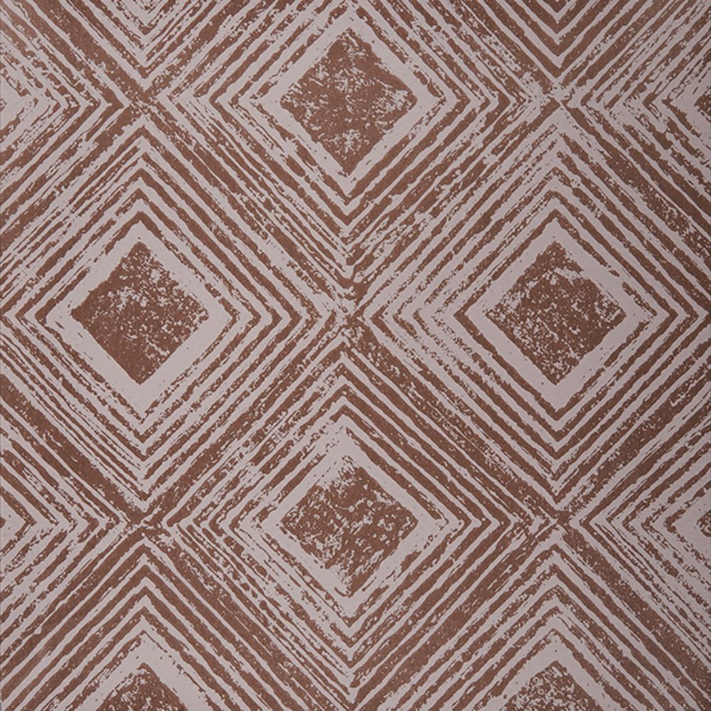JF Fabrics 1591-54 W7961 Mikado Wallcoverings Non Woven Abstract Geometric Diamond Straight Match Wallpaper