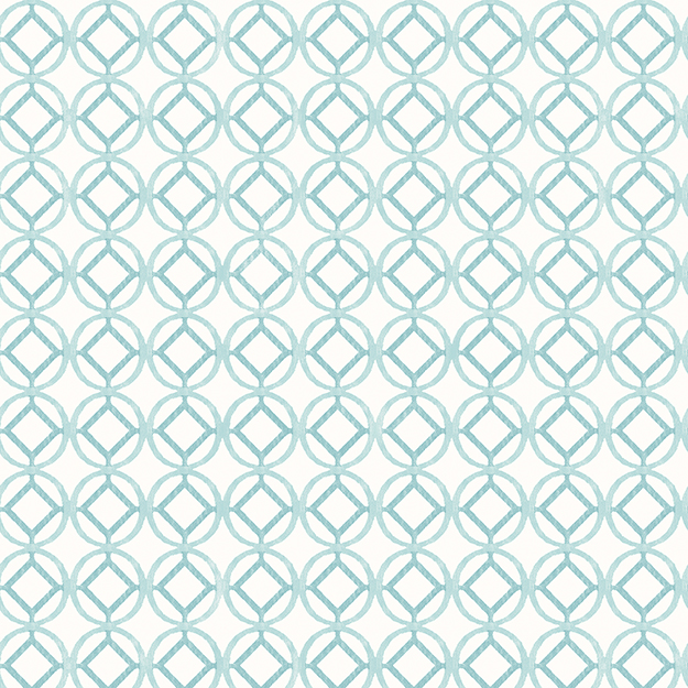 JF Fabrics 2198-62 Circles / Squares Geometric Straight Match Wallpaper