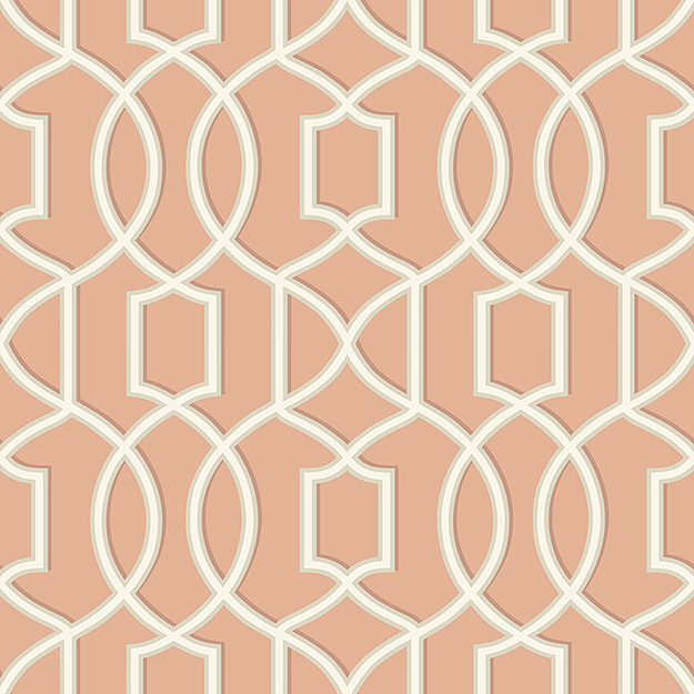 JF Fabrics 2205-24 Lattice Straight Match Wallpaper
