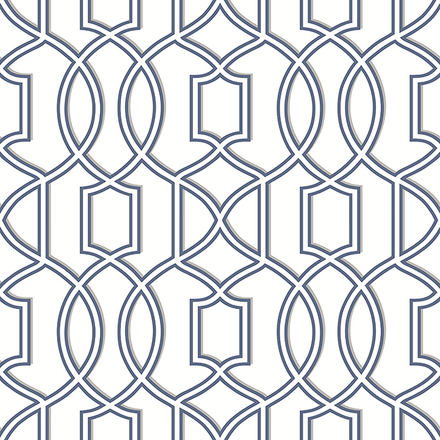 JF Fabrics 2205-69 Lattice Straight Match Wallpaper