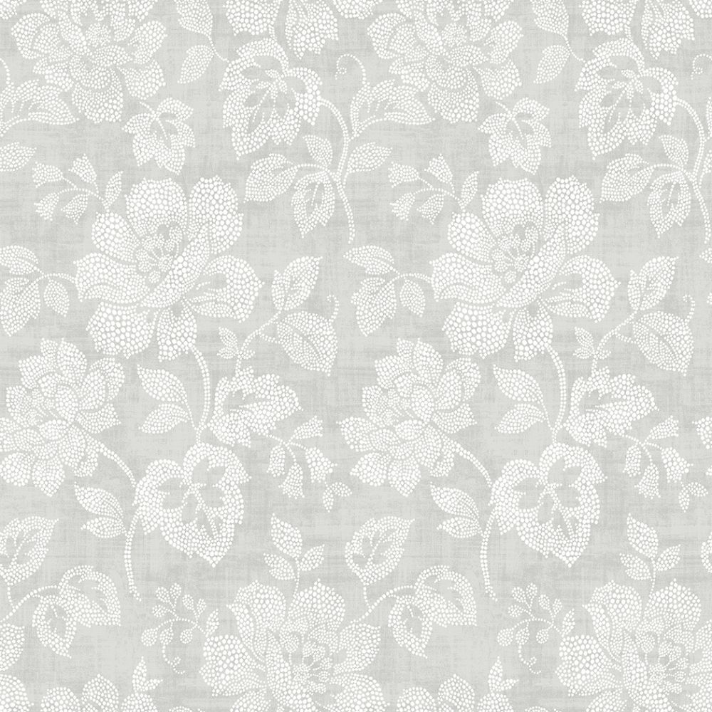 JF Fabrics 2214-94 W7651 Urbanscape Wallcoverings Non Woven Stencil Floral Straight Match Wallpaper