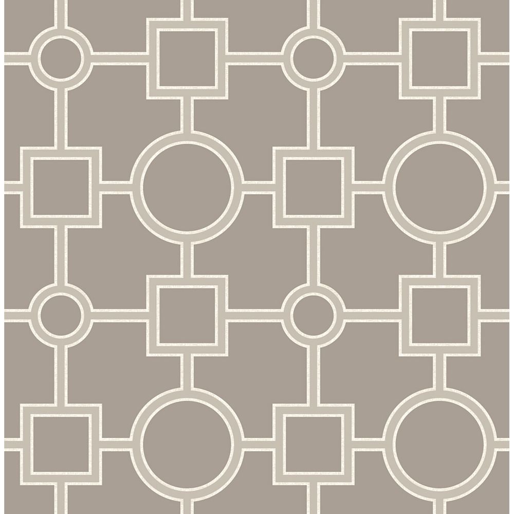 JF Fabric 2225 36W7651 Wallcovering in Brown,Taupe