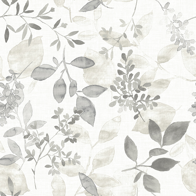 JF Fabric 2251-93 Abundance Wallcoverings Leaves Wallpaper