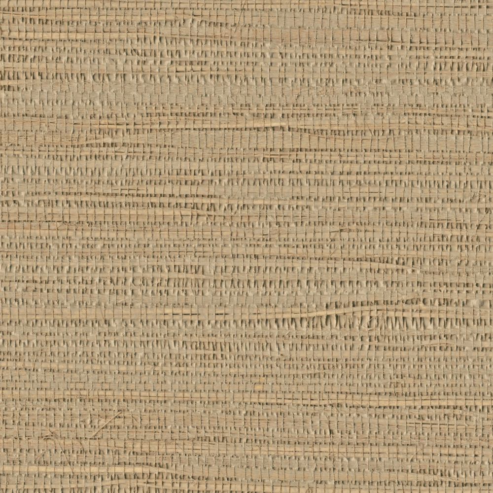 JF Fabrics 2701 33WF9061 Tones & Textures V1 Fan Deck Grasscloth & Natural Wallcovering in Beige / Sand