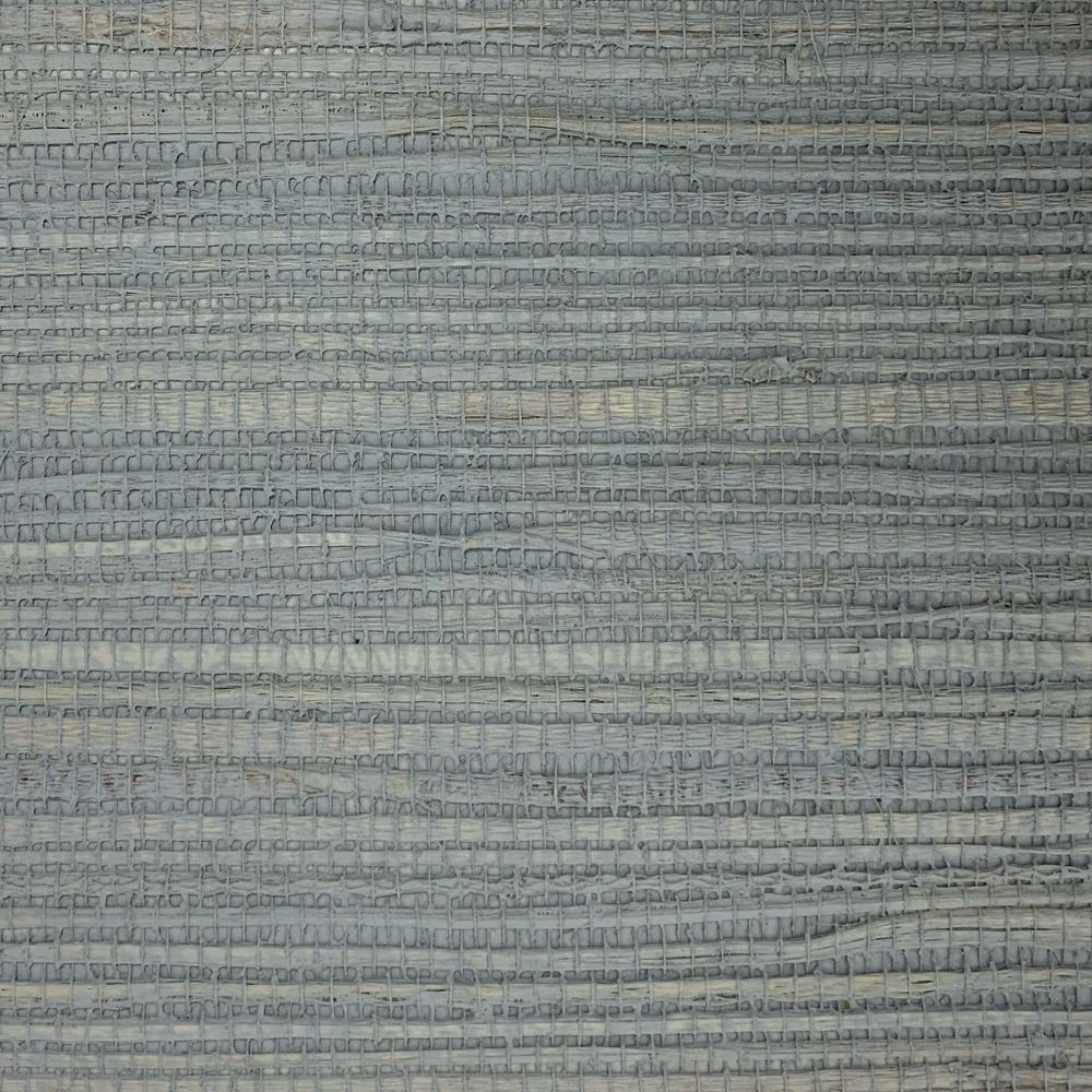 JF Fabrics 2710 92WF9061 Tones & Textures V1 Fan Deck Grasscloth & Natural Wallcovering in Grey