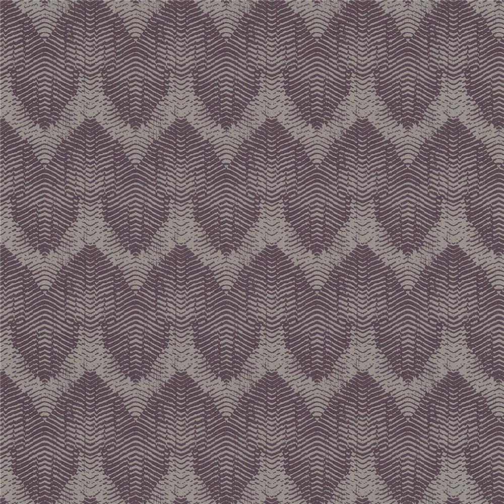 JF Fabrics 52098 54W8821  Purple Wallpaper
