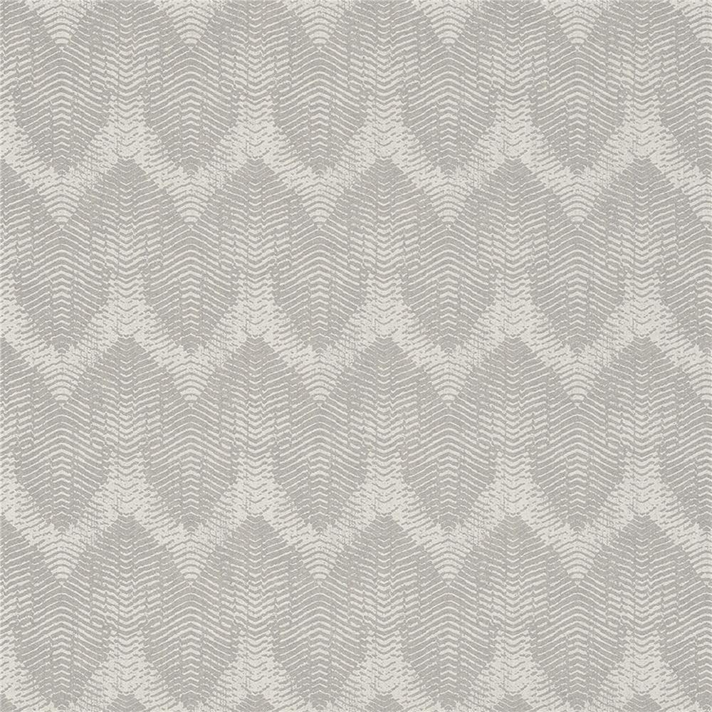JF Fabrics 52098 92W8821  Grey; Silver Wallpaper