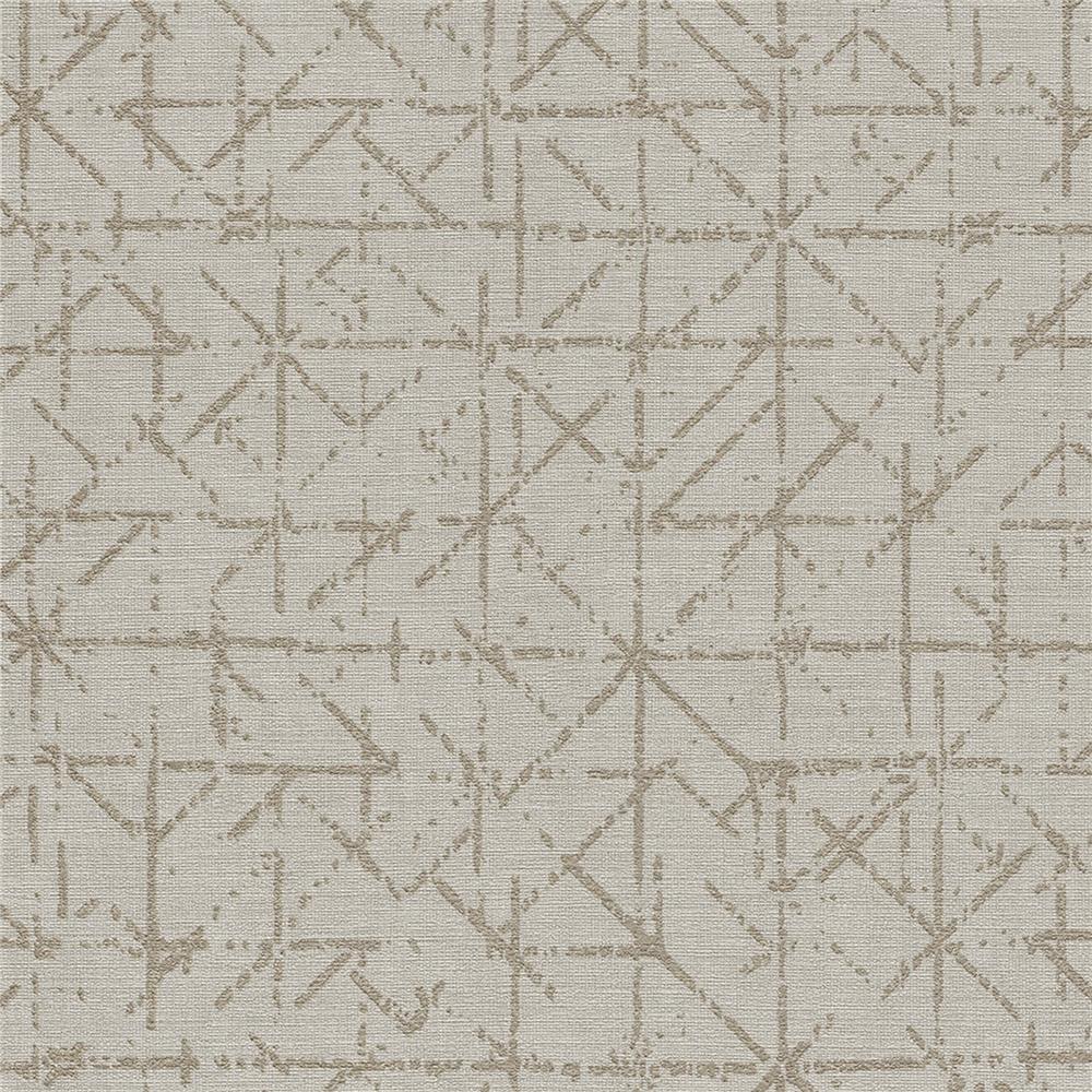 JF Fabric 52099 33W8821 Wallcovering in Yellow,Gold