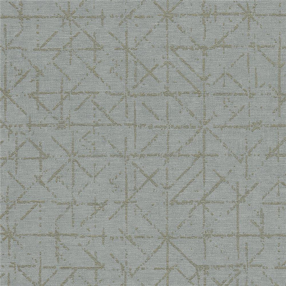 JF Fabric 52099 64W8821 Wallcovering in Yellow,Gold