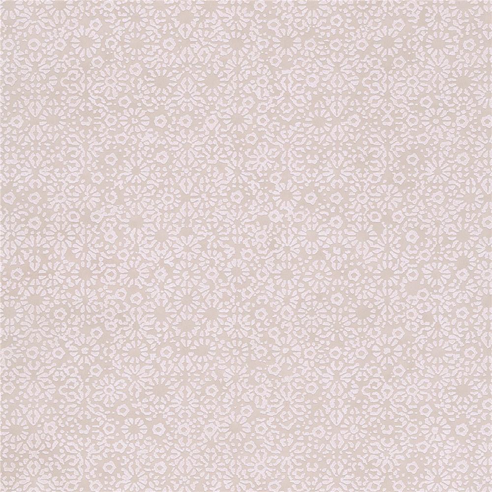 JF Fabrics 52110 40W8811 IN BLOOM Pink Wallpaper