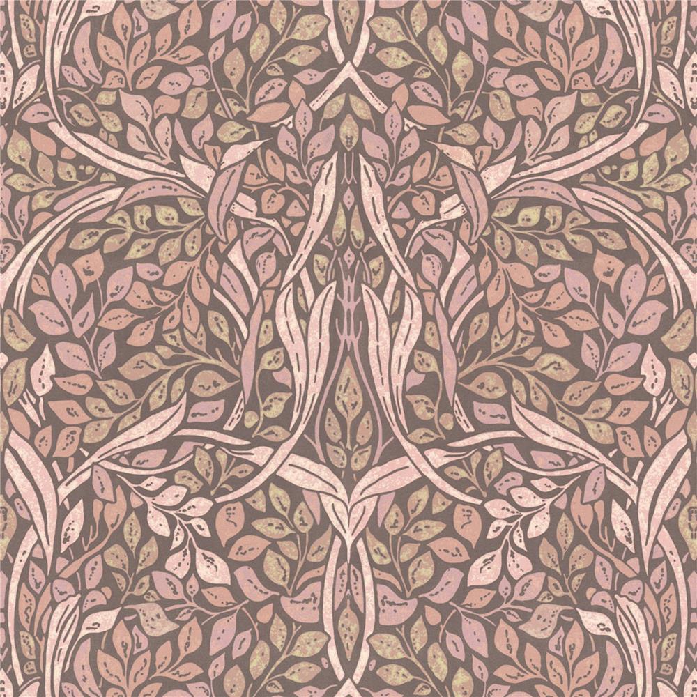 JF Fabrics 52116 43W8811 IN BLOOM Pink Wallpaper