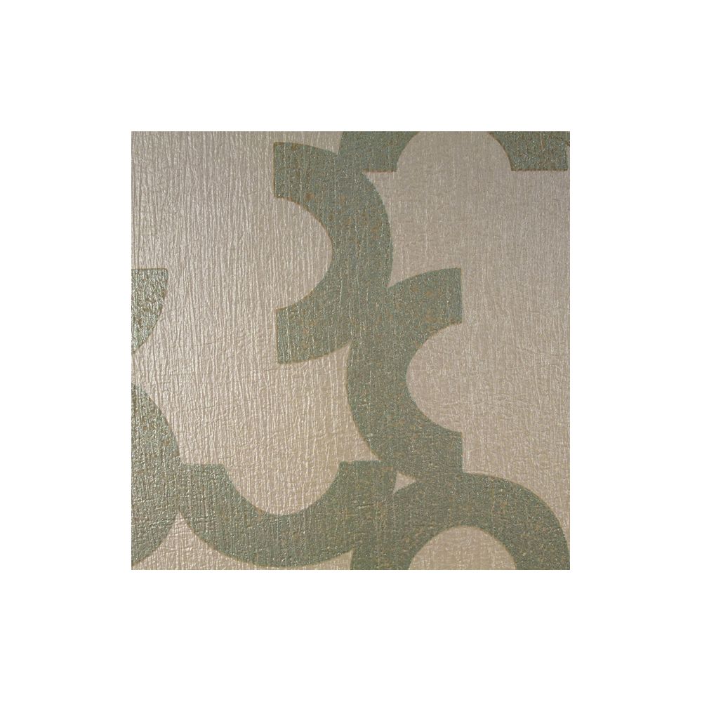 JF Fabrics 5219-94 Wallcovering Abstract Geometric Half Drop Wallpaper