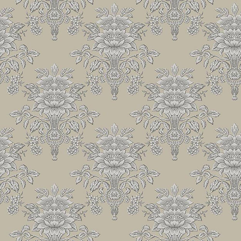 JF Fabrics 7003-33 W7481 Wedgwood Wallcoverings Non Woven Damask Straight Match Wallpaper