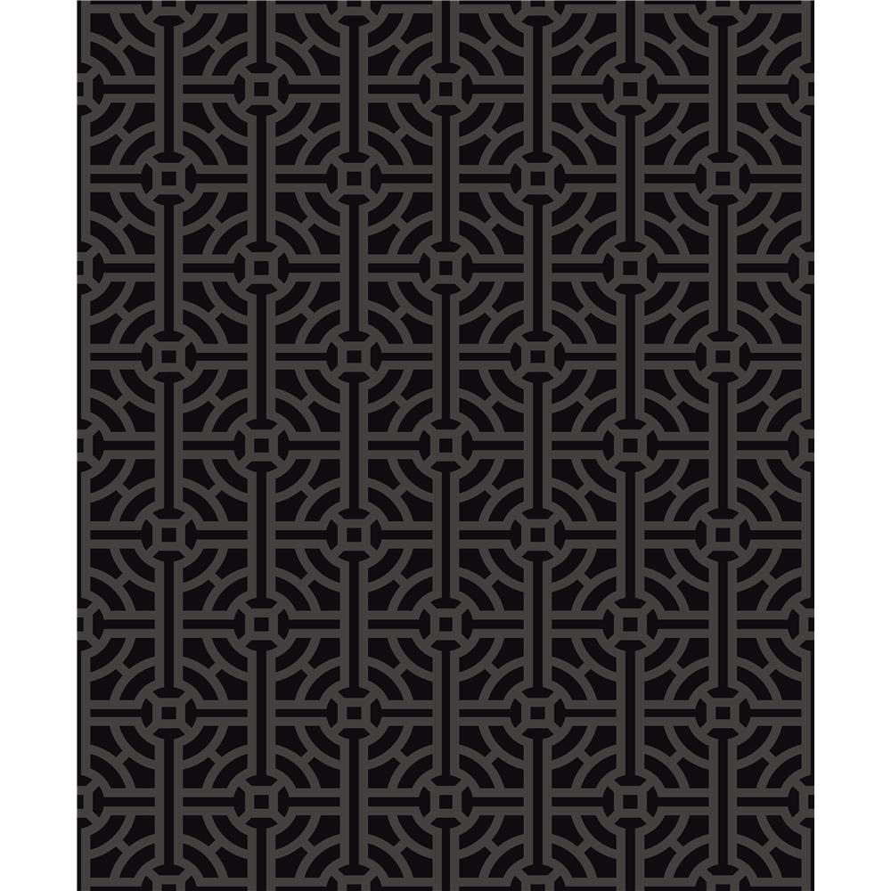 JF Fabrics 8044-99 Geometric Beaded Straight Match Wallpaper