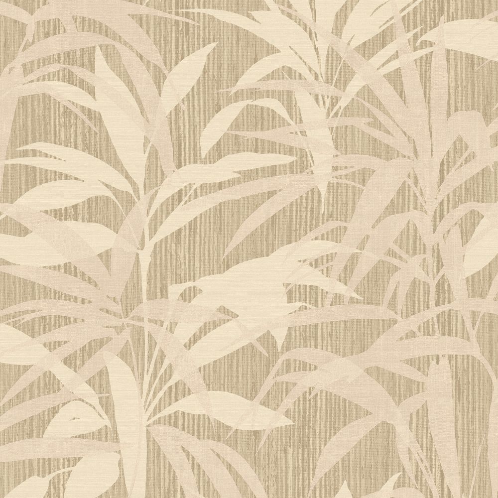 JF Fabrics 8091-16 W7951 Biscayne Bay Wallcoverings Non Woven Palm Half Drop Wallpaper
