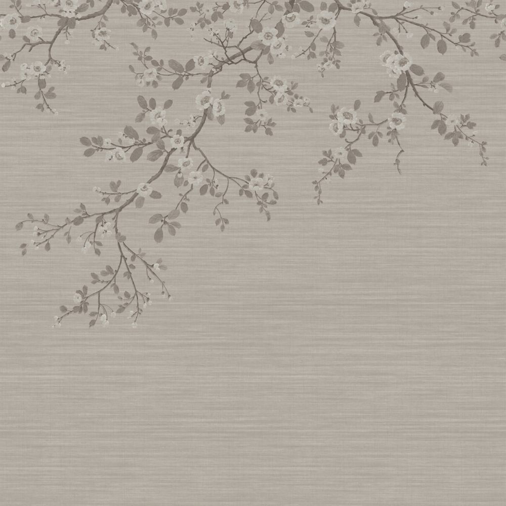 JF Fabrics 8128 51W8791 Kyoto Taupe Wall Mural