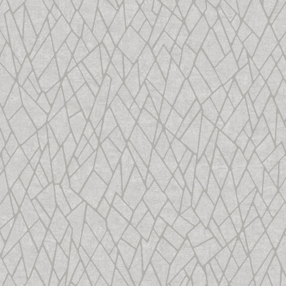 JF Fabrics 8149 92W8781 Equinox Grey/Silver Wallpaper
