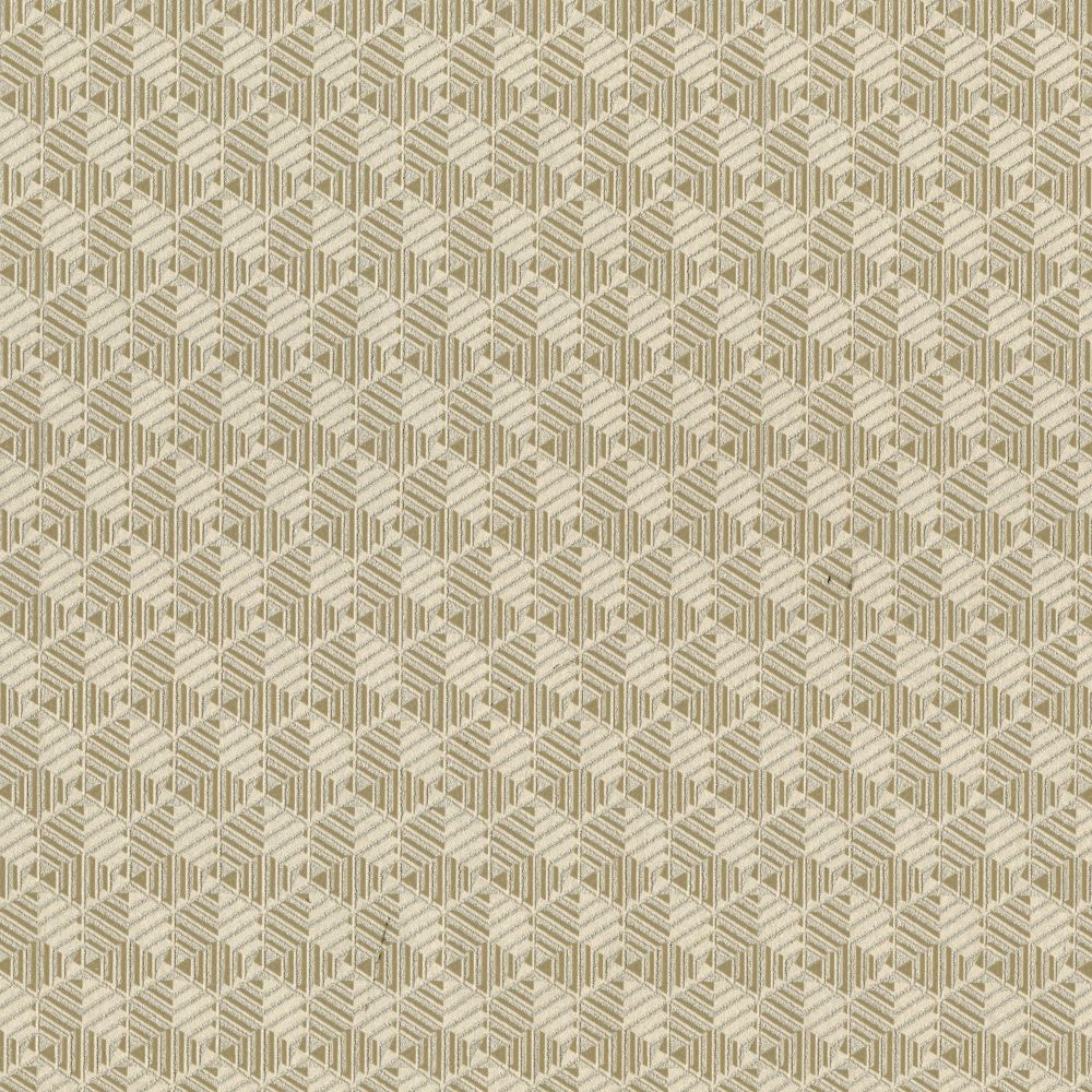 JF Fabrics 8162 15W9071 Wallcovering in Taupe, Tan, Gold