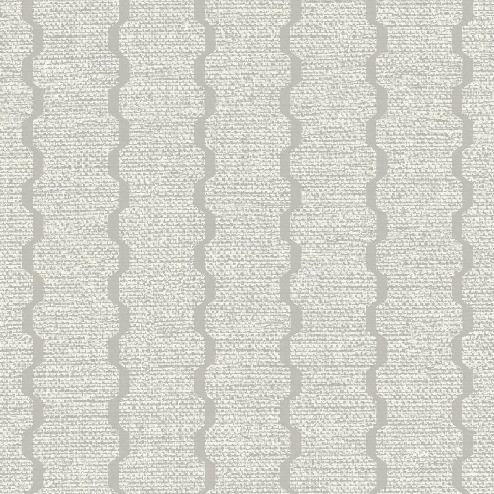JF Fabrics 8165 32W9071 Wallcovering in Taupe, Grey