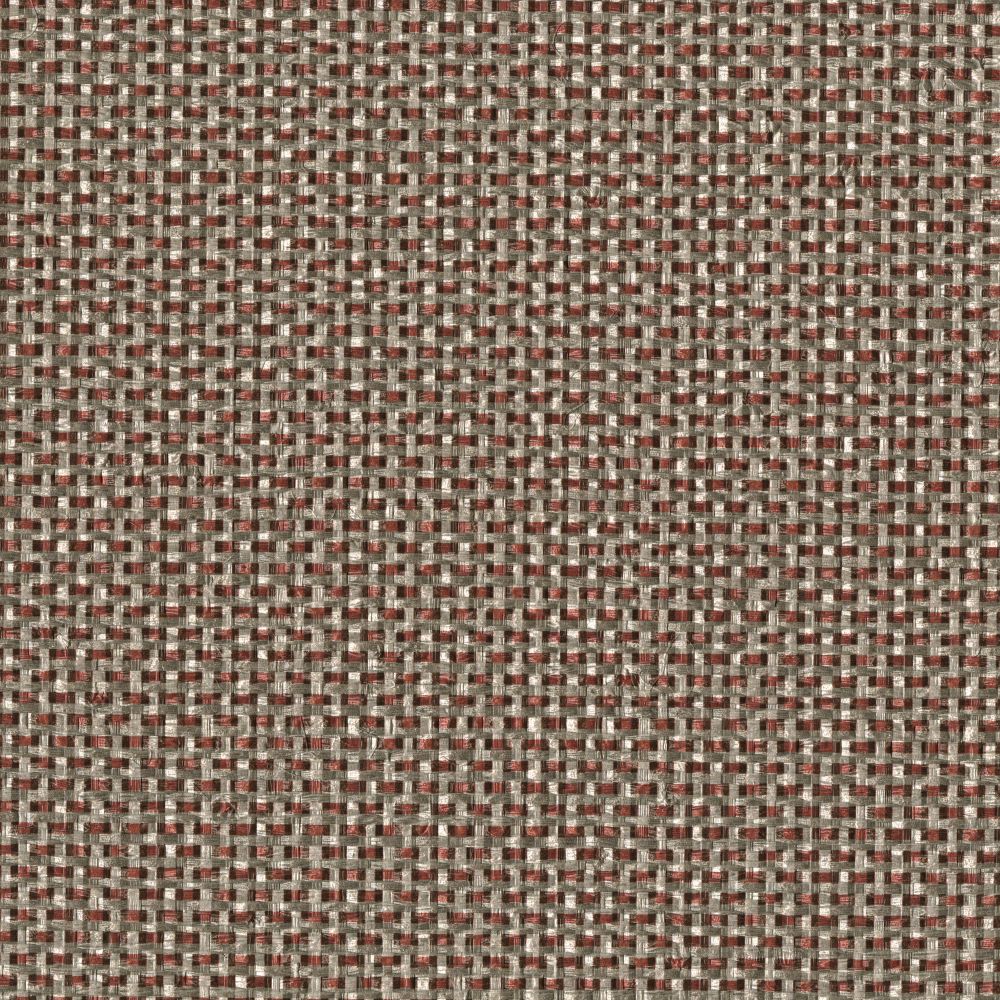 JF Fabrics 8171 28W9091 Wallcovering in Tan, Rust, Copper, Maroon, Brown