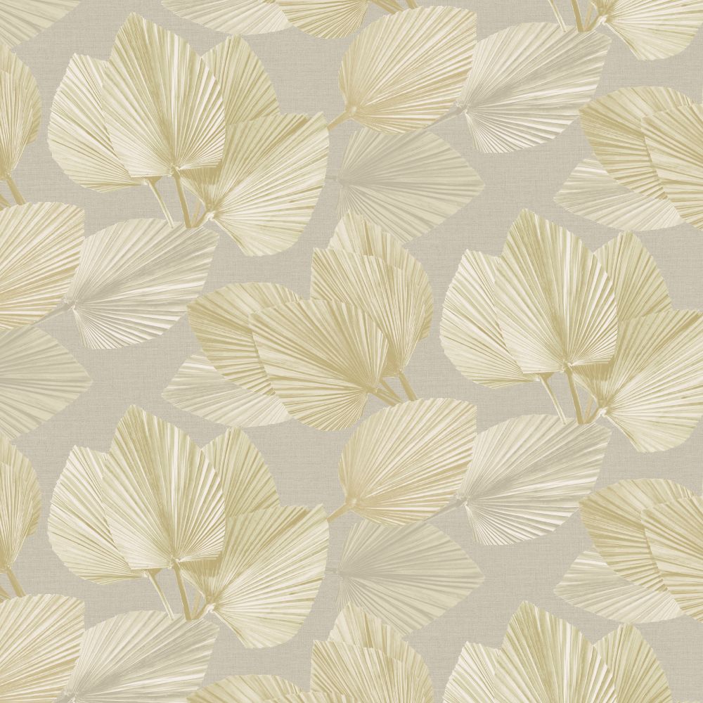 JF Fabric 8235 16W9441 Wallcovering in Beige, Yellow, Grey