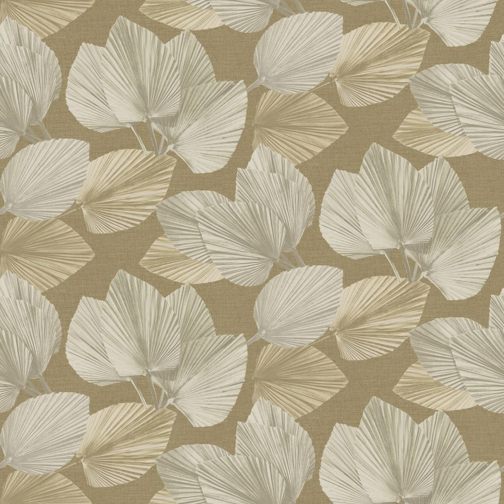 JF Fabric 8235 76W9441 Wallcovering in Beige, Yellow, Grey