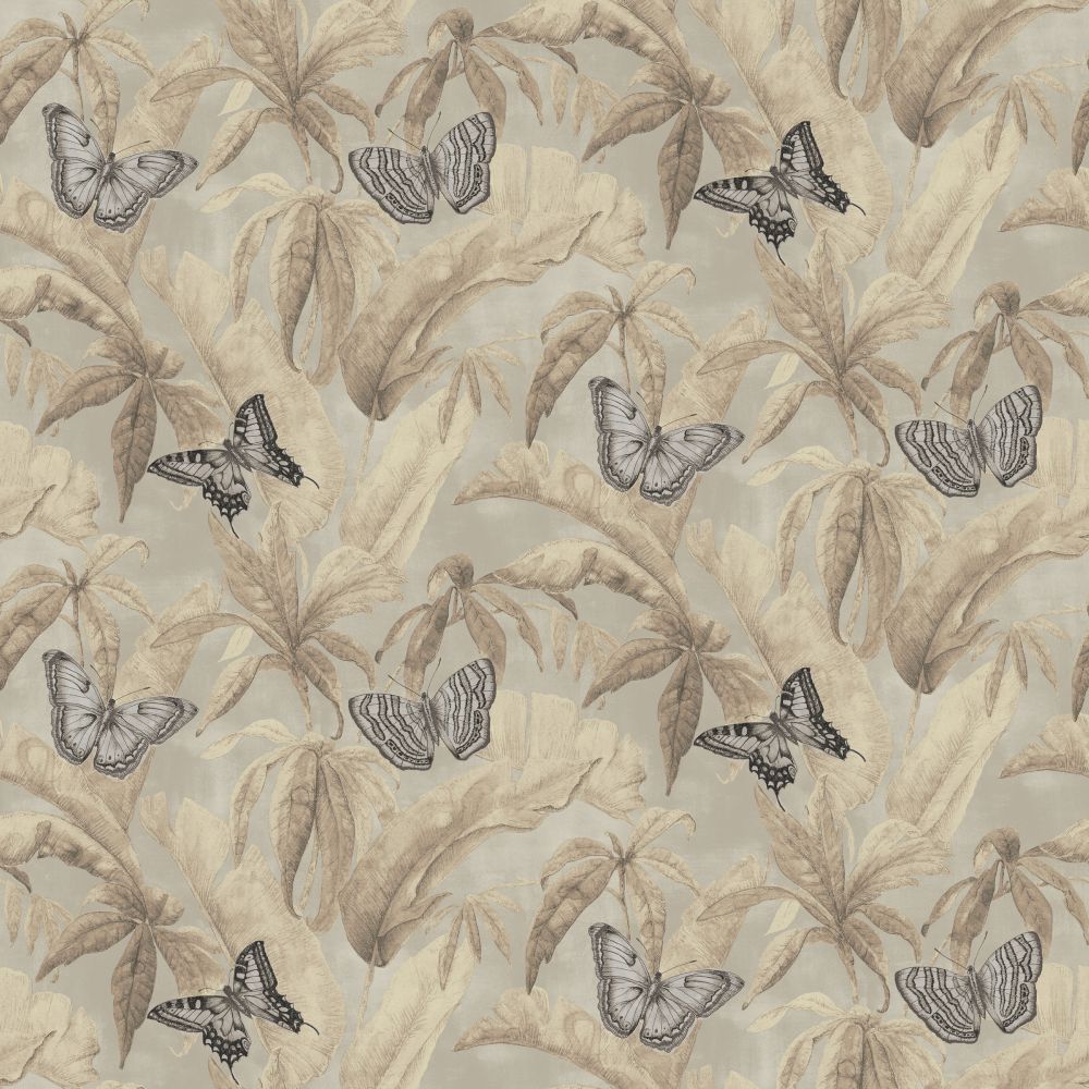JF Fabric 8236 36W9441 Wallcovering in Yellow, Grey, White