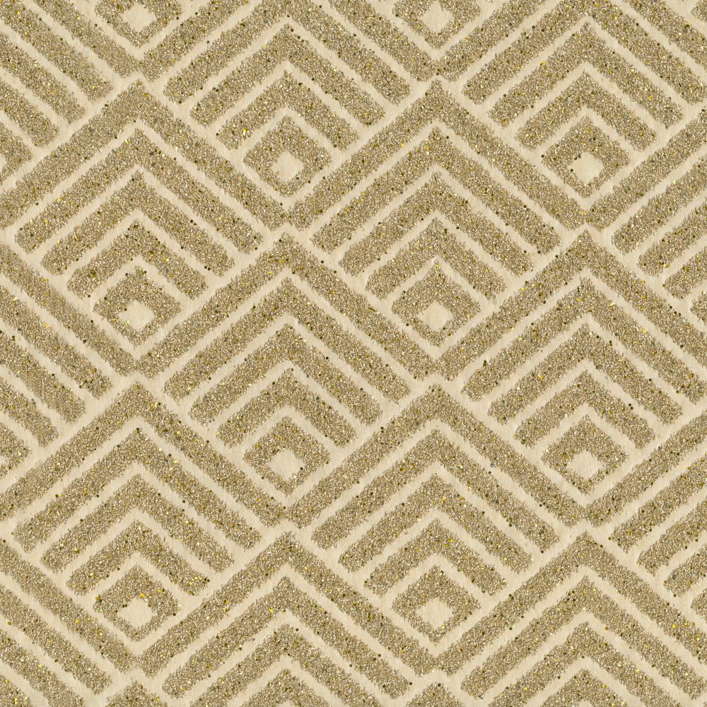 JF Fabric 9054 16WS121 Wallcovering in Yellow,Gold