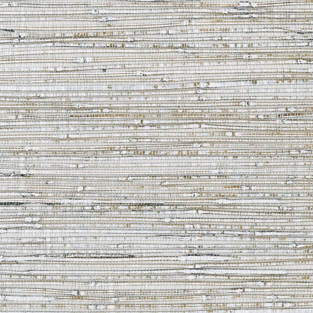 JF Fabrics 9255 33WS141 Wallcovering in White, Brown