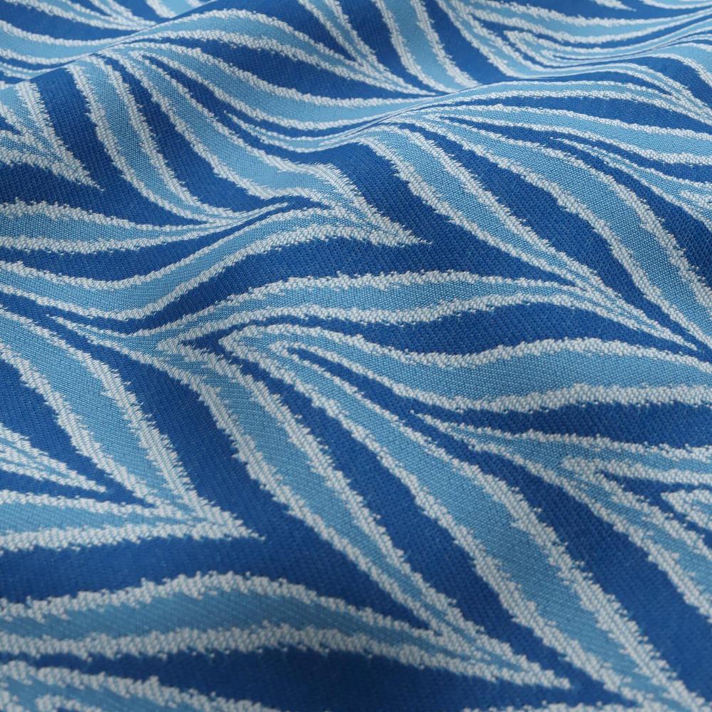 JF Fabric ADRIFT 68J9301 Fabric in White, Light Blue, Dark Blue