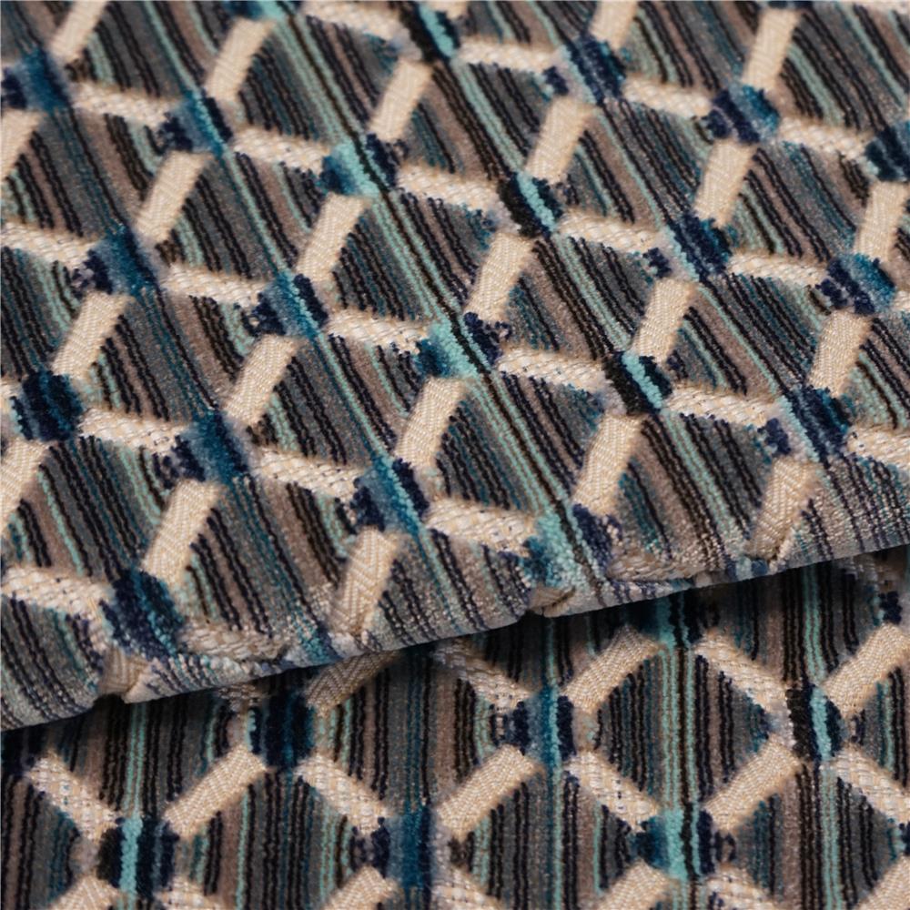 JF Fabrics ALTO 65SJ101 Fabric in Blue