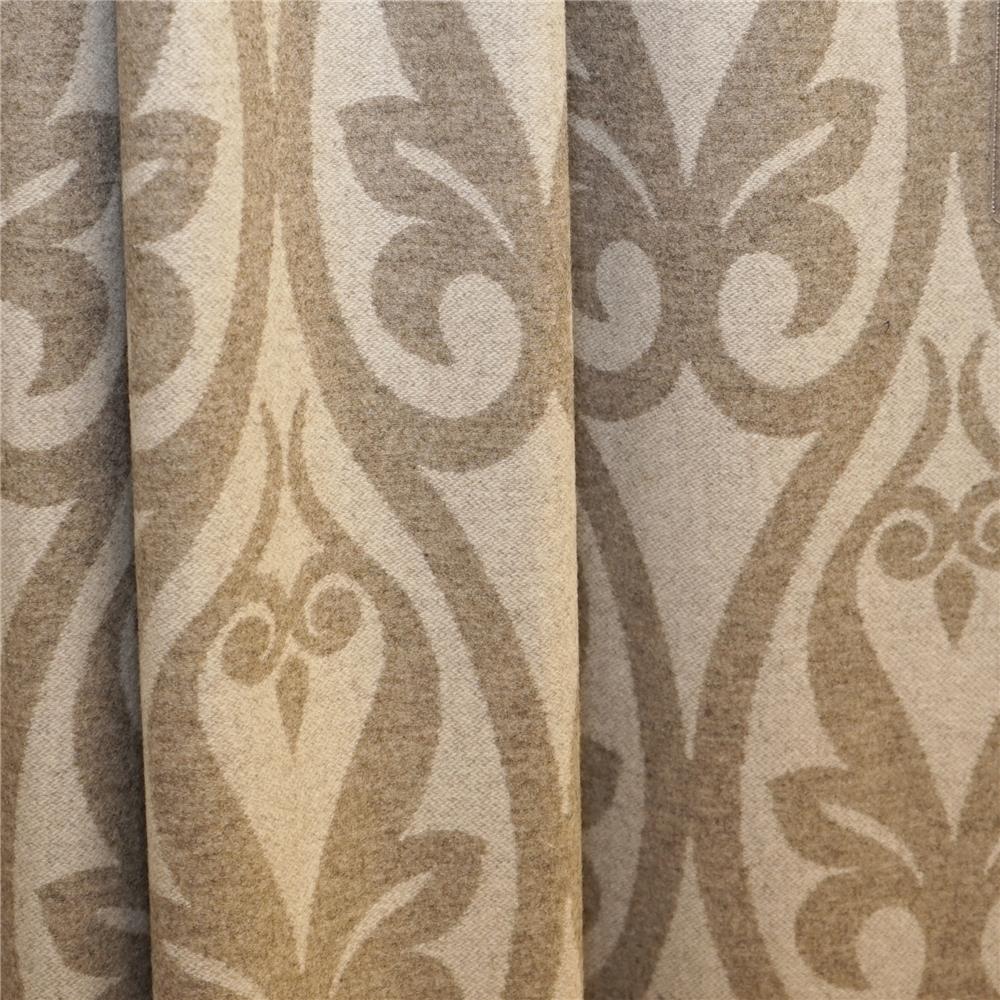 JF Fabric AMAROSA 33SJ101 Fabric in Brown,Creme,Beige