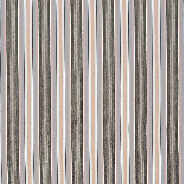 JF Fabrics ANCHOR-43 J7861 Chromium Book Multi-Width Stripe Upholstery Fabric